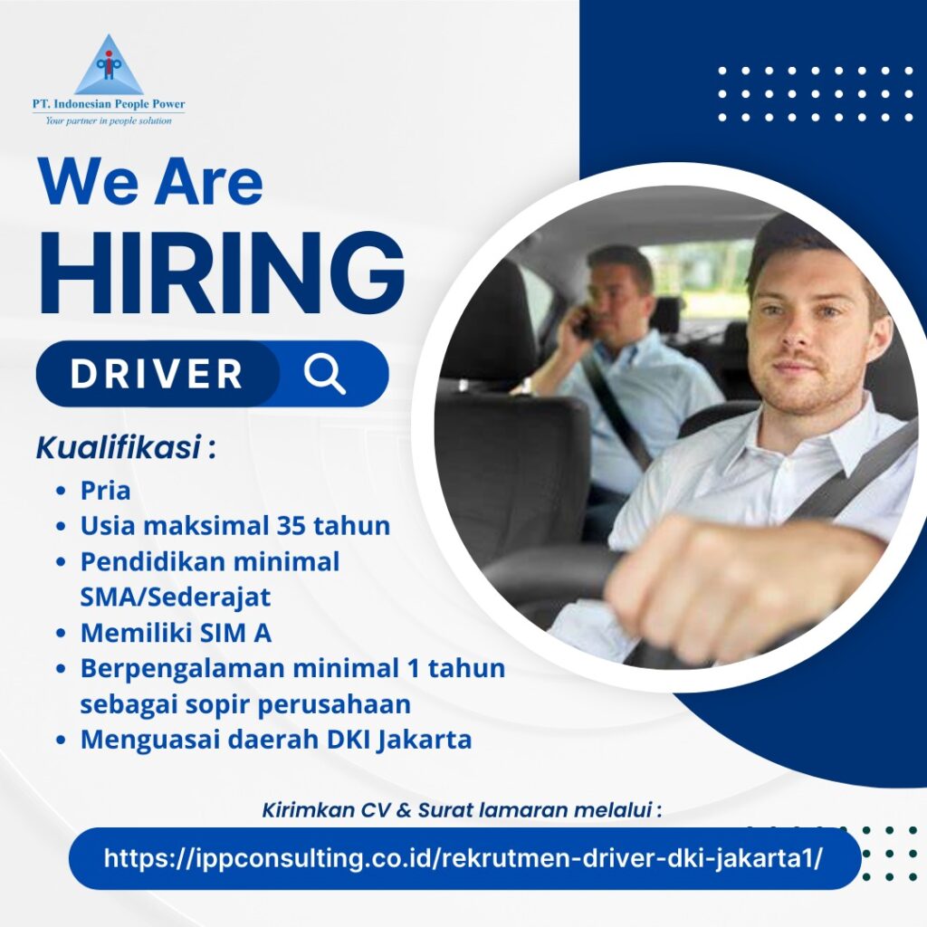 Rekrutmen Driver (DKI Jakarta)