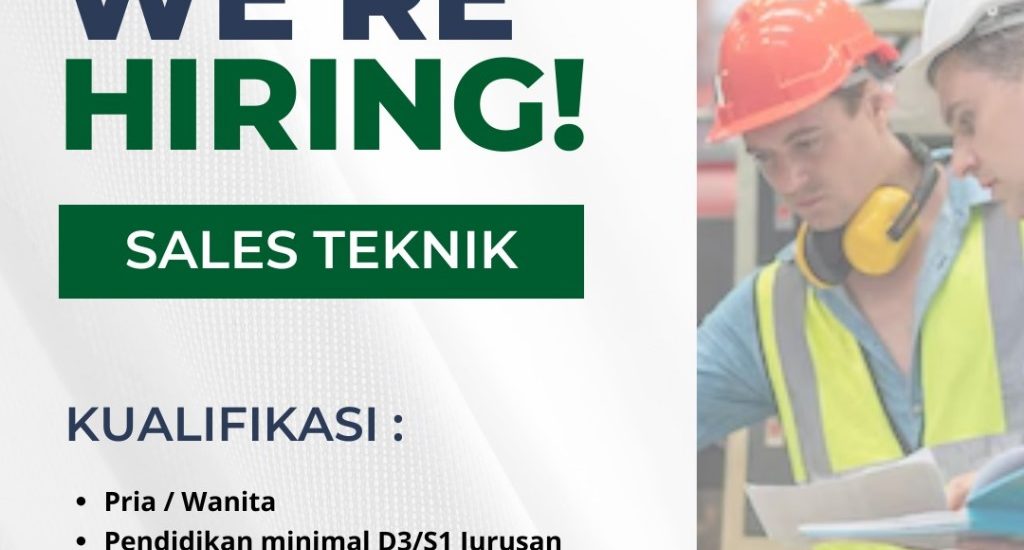Rekrutmen Sales Teknik PT. ASP