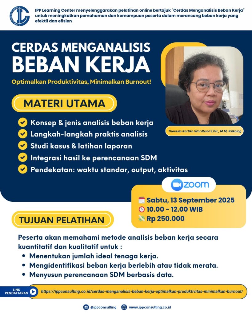 Cerdas Menganalisis Beban Kerja: Optimalkan Produktivitas, Minimalkan Burnout!